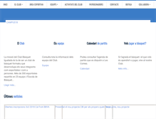 Tablet Screenshot of clubbasquetigualada.cat